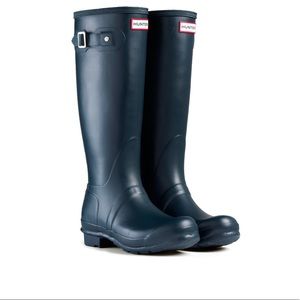 Women’s Original Tall Blue Hunter Rain Boots